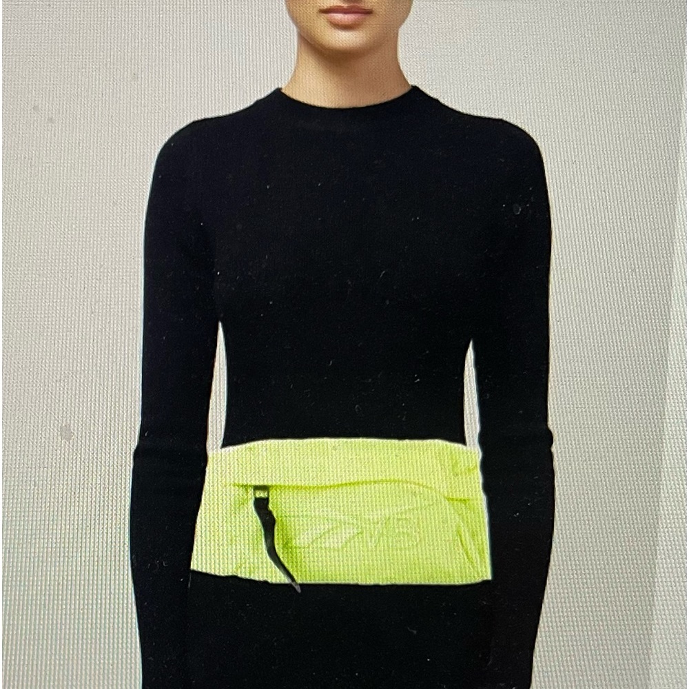 REEBOK VB VICTORIA BECKHAM NEON FUNNY PACK BELT BAG LARGE NEW